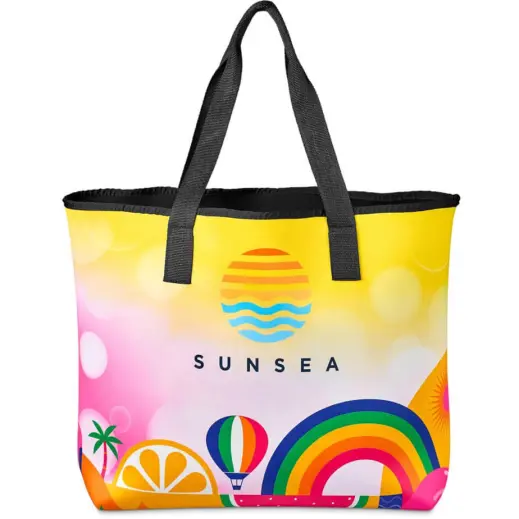 Hoppla Boulders Neoprene Beach Bag Main